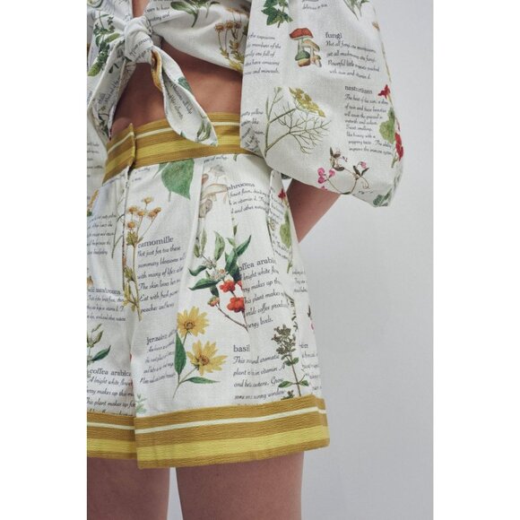 Alemais Rosie Multi Botanical Shorts AU6 US2 - Picture 3 of 14